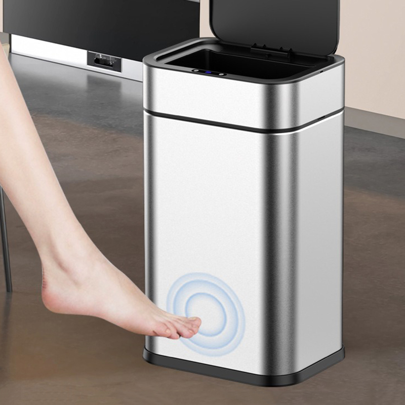Cubo de basura con Sensor auto - Smart Home Junkie reseña y precio