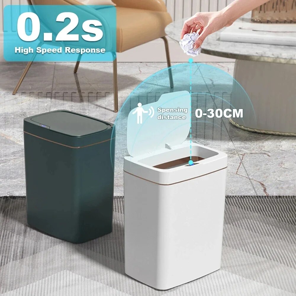 Cubo de basura inteligente par - Smart Home Junkie reseña y precio