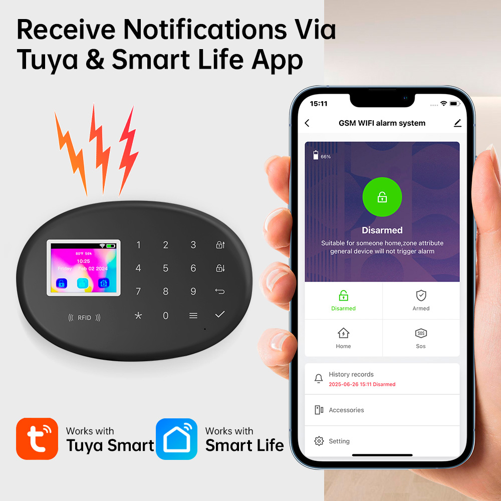 Tuya WiFi inteligente GSM 4G s - Smart Home Keyboard reseña y precio