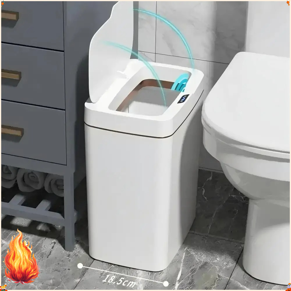 Cubo de basura automático con  - Smart Home Junkie reseña y precio