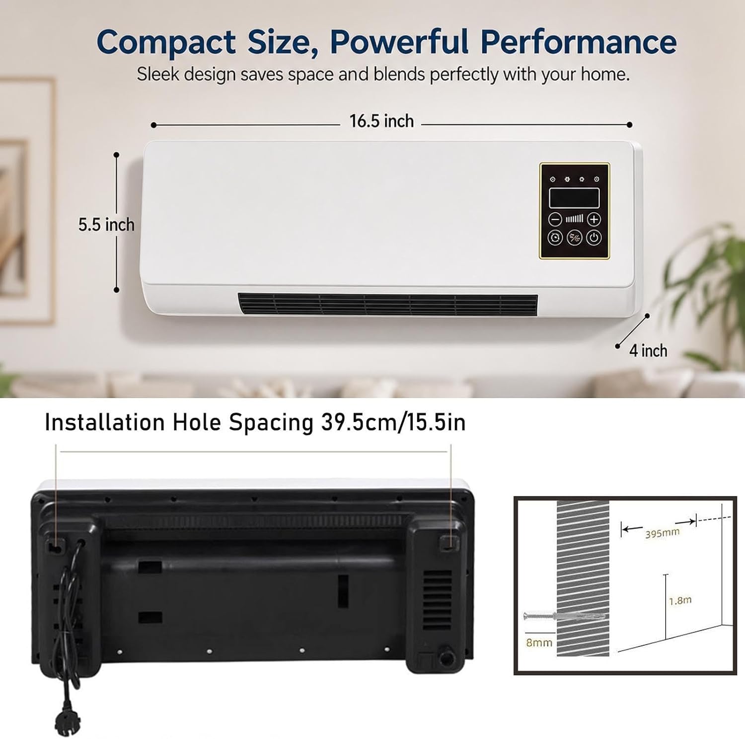Aire Acondicionado de Pared 2  - Smart Bathroom Fan reseña y precio