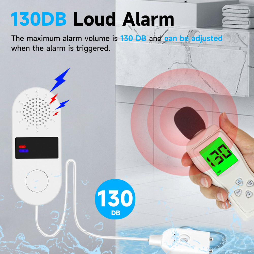 Detector de fugas de agua con  - Wifi Water Leak Detector reseña y precio