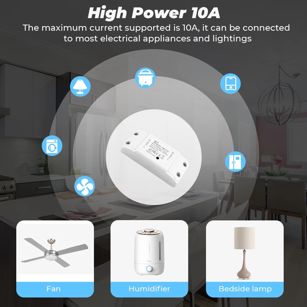 Interruptor WiFi DIY MINI, Mód - Smart Home Gadgets reseña y precio