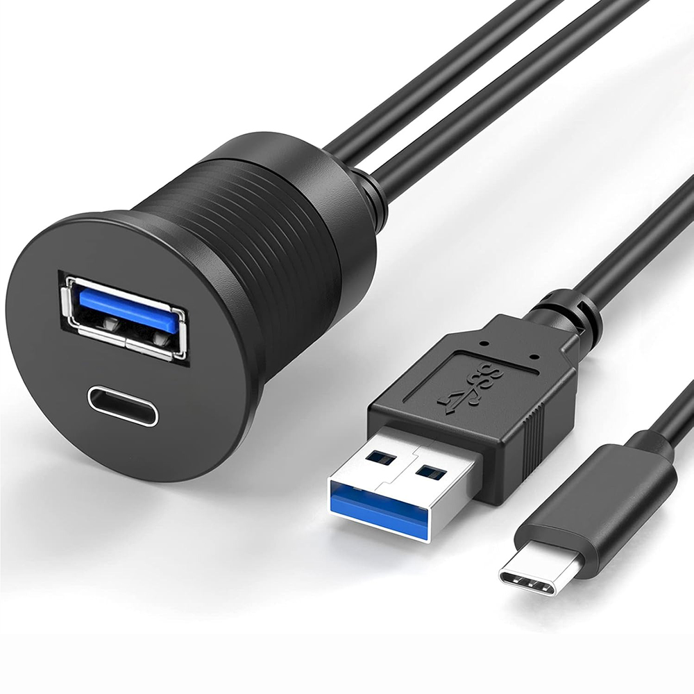 USB 2,0 A y tipo C USB 3,0 A y - Smart Home Dashboard reseña y precio