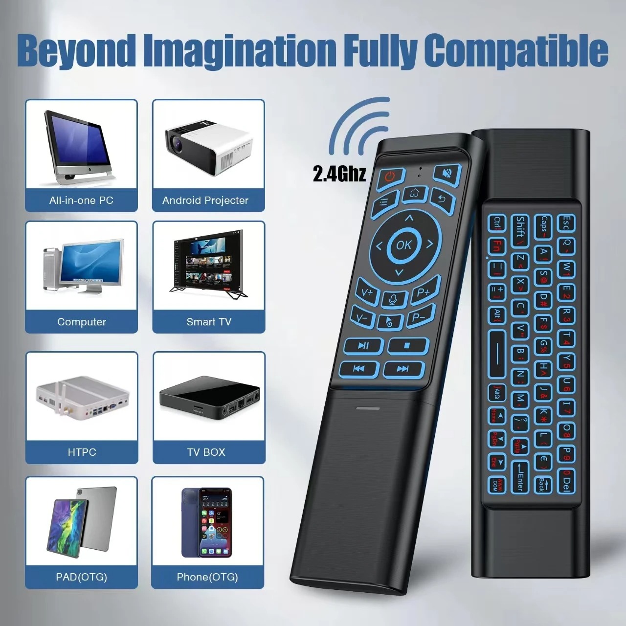Control remoto inteligente Air - Smart Home Keyboard reseña y precio