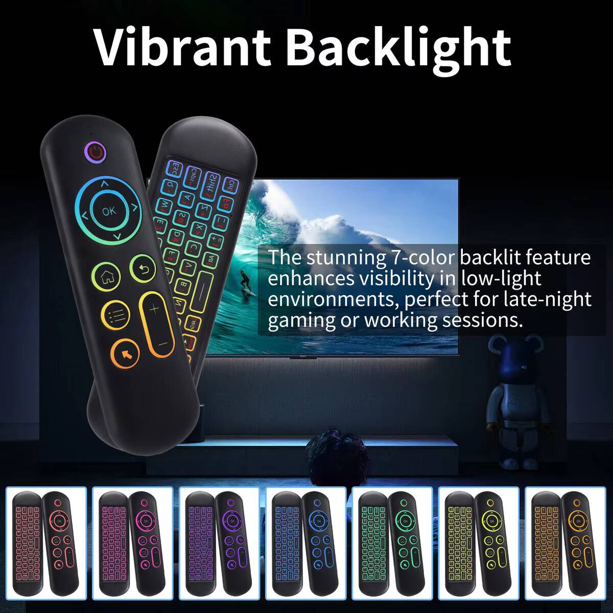 Mini teclado Bluetooth 2,4G de - Smart Home Keyboard reseña y precio