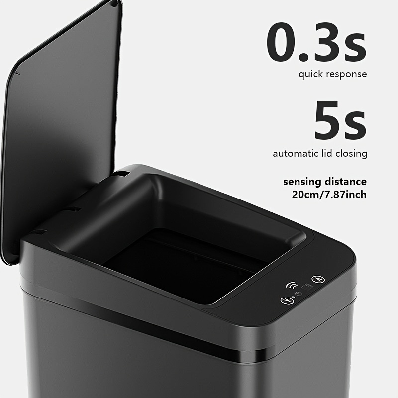 Cubo de Basura Inteligente Neg - Smart Home Junkie reseña y precio