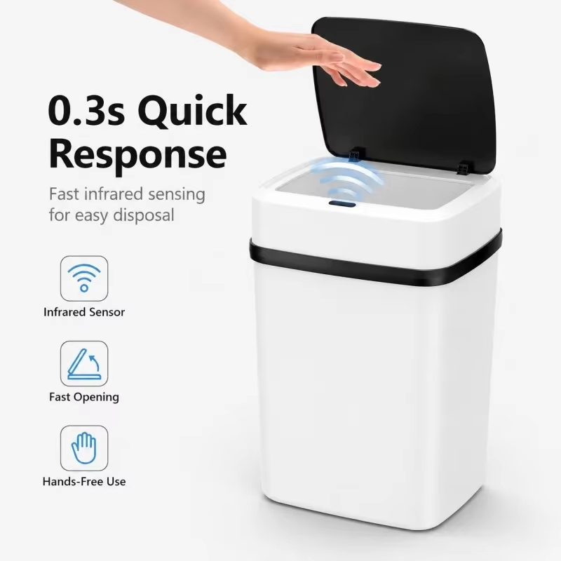 Cubo de basura inteligente aut - Smart Home Junkie reseña y precio