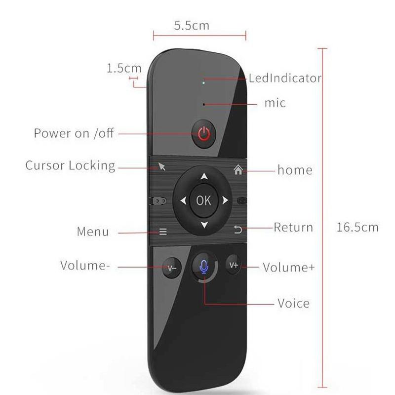 Control Remoto por Voz M8 Air  - Smart Home Keyboard reseña y precio