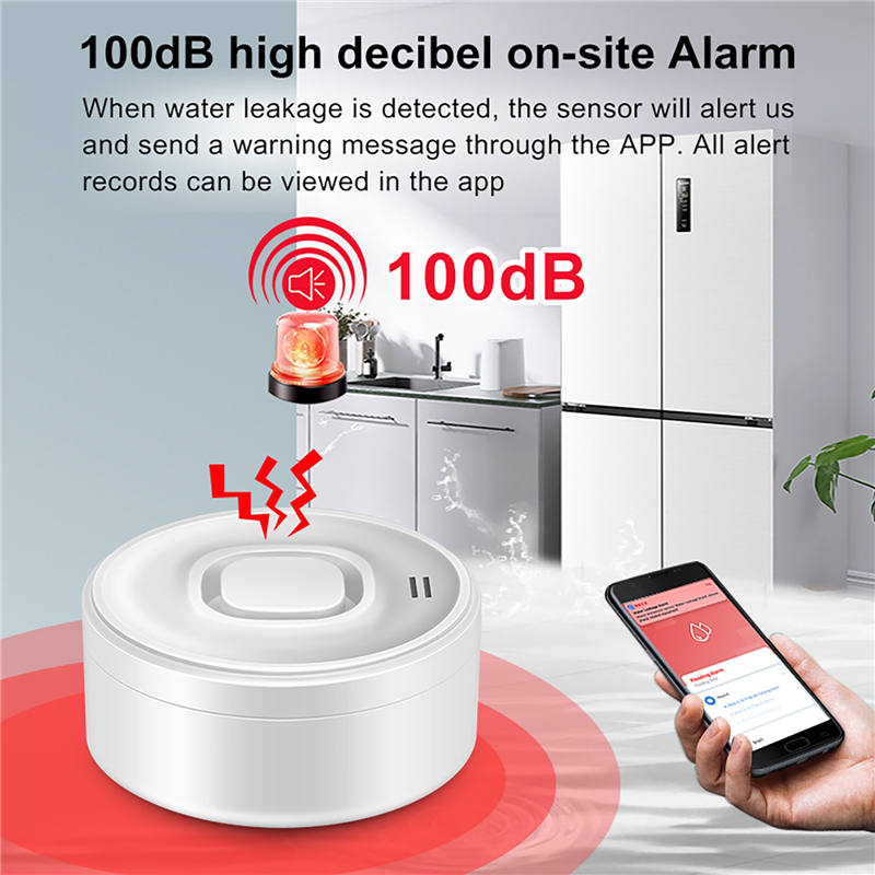Detector inteligente de fugas  - Wifi Water Leak Detector reseña y precio