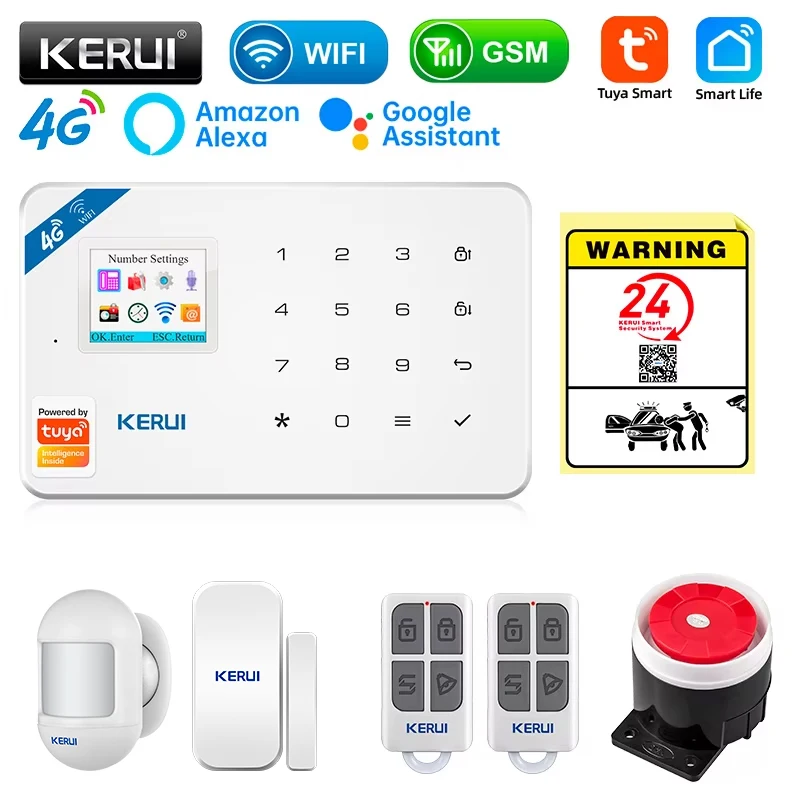 KERUI-Kit de sistema de alarma - Home Automation Kit reseña y precio
