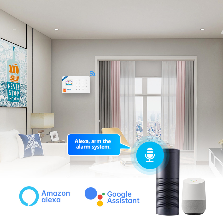 KERUI-Kit de sistema de alarma - Home Automation Kit reseña y precio