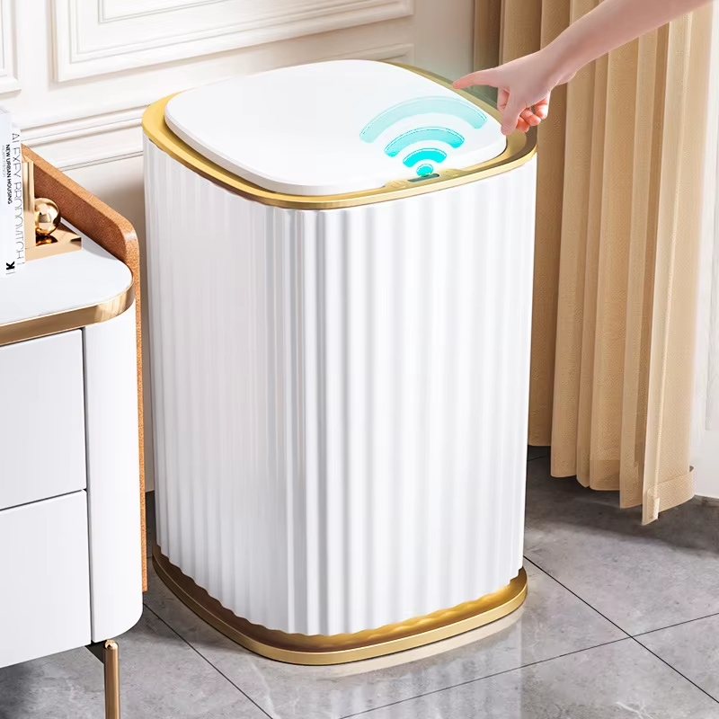 Cubo de basura con sensor auto - Smart Home Junkie reseña y precio