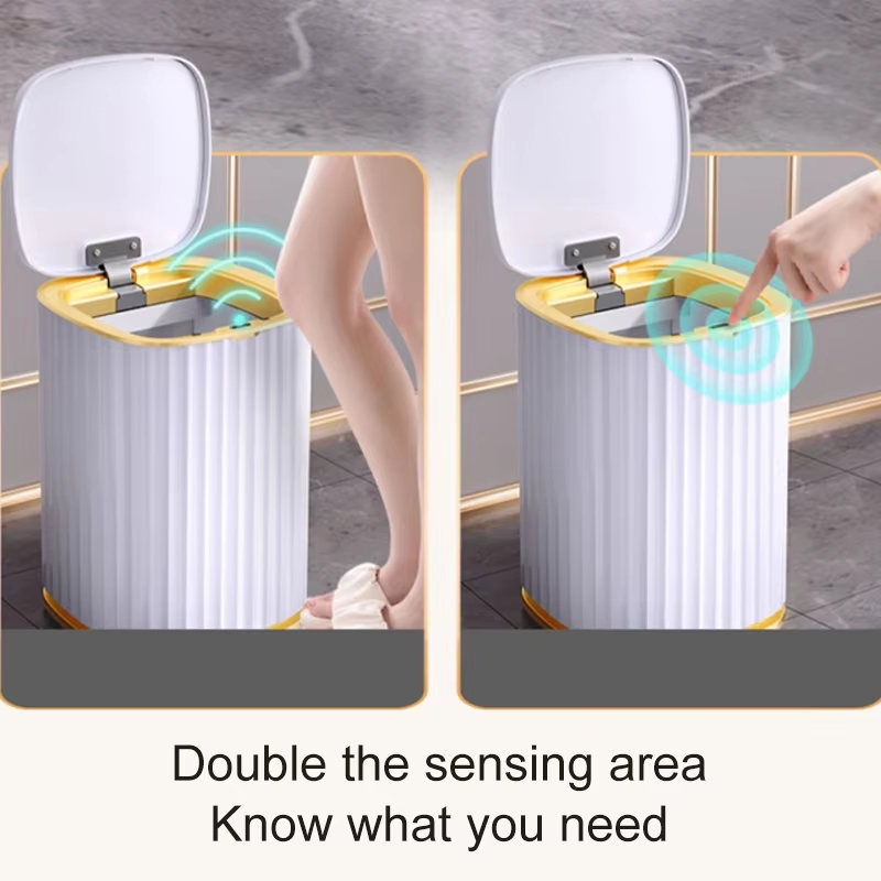 Cubo de basura con sensor auto - Smart Home Junkie reseña y precio