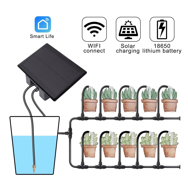 Kit de riego automático Solar  - Smart Home Elements reseña y precio