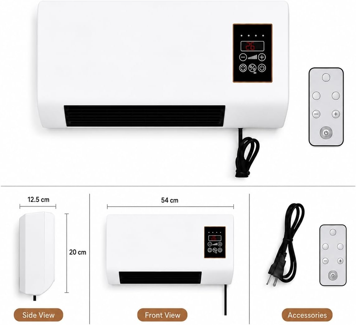 Aire Acondicionado y Calefacto - Smart Bathroom Fan reseña y precio