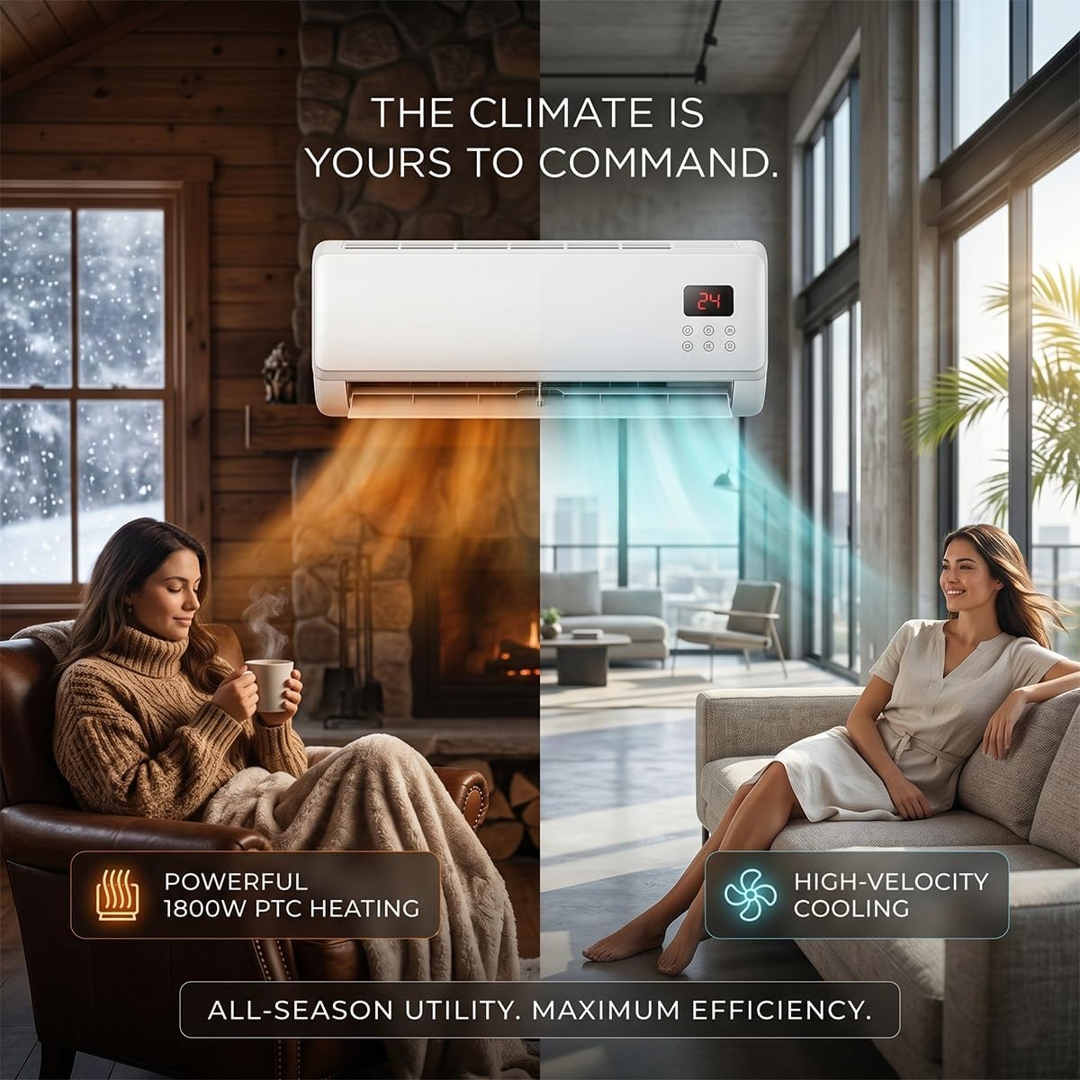 Aire Acondicionado de Pared co - Smart Bathroom Fan reseña y precio