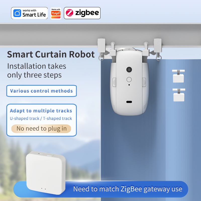Zigbee-Robot controlador de co - Smart Home Elements reseña y precio