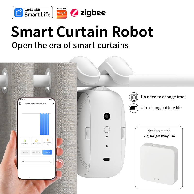 Zigbee-Robot controlador de co - Smart Home Elements reseña y precio