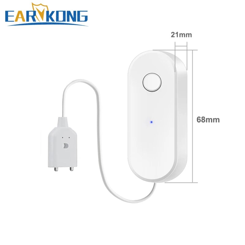 Tuya-Sensor inteligente de fug - Wifi Water Leak Detector reseña y precio