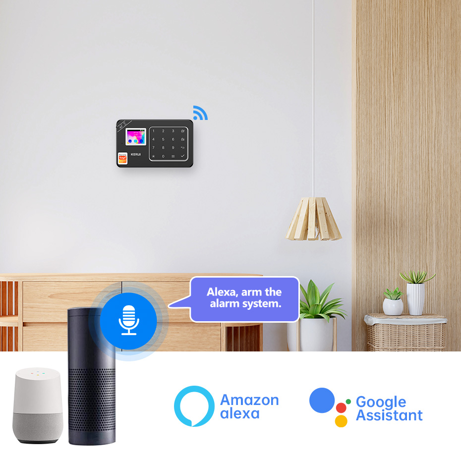 KERUI GSM 4G WiFi alarma siste - Home Automation Kit reseña y precio